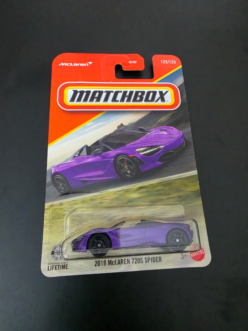 Matchbox Blister 2026: 2019 Mclaren 720S pider