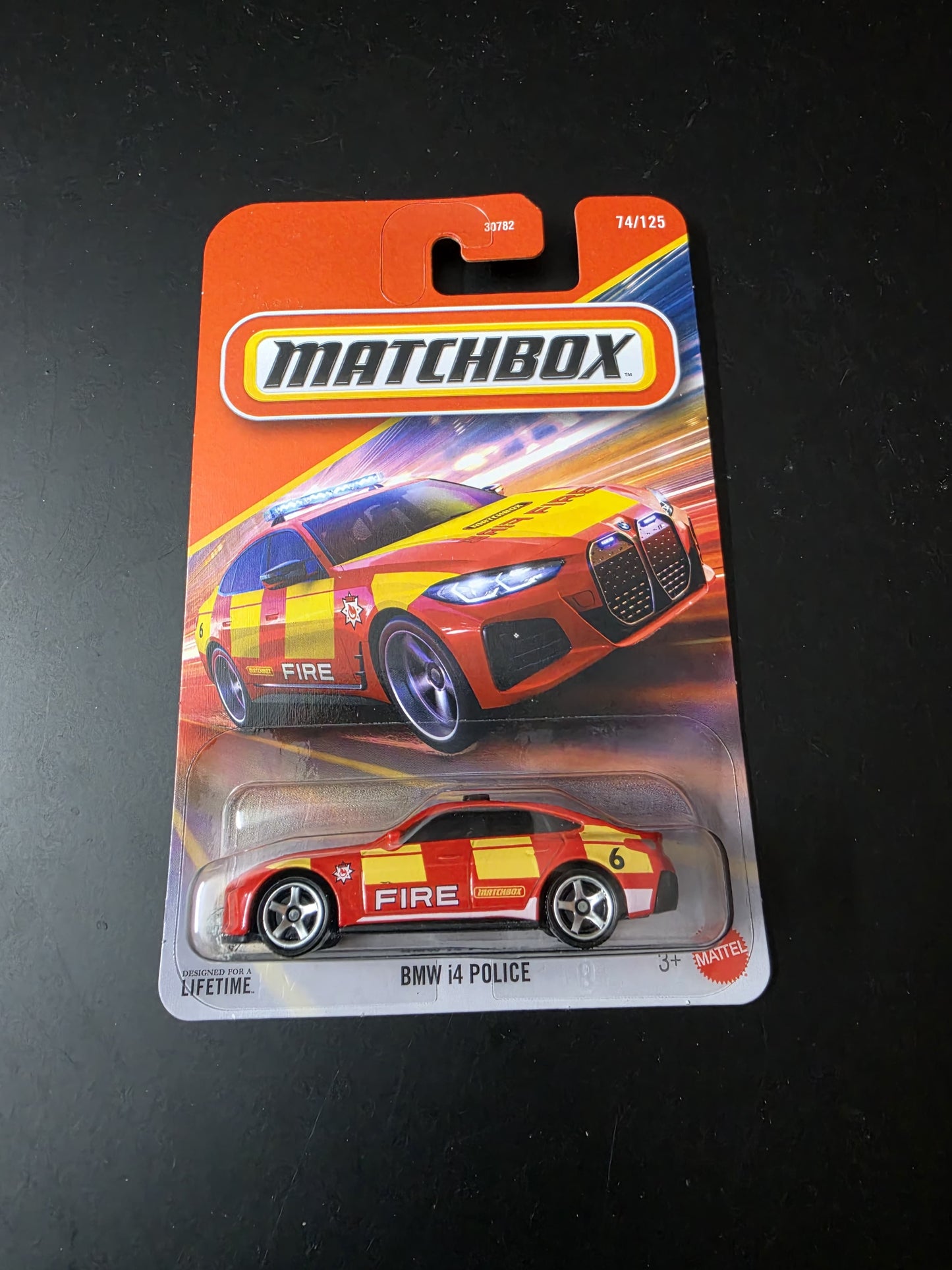 Matchbox Blister 2026: BMW I4 Police
