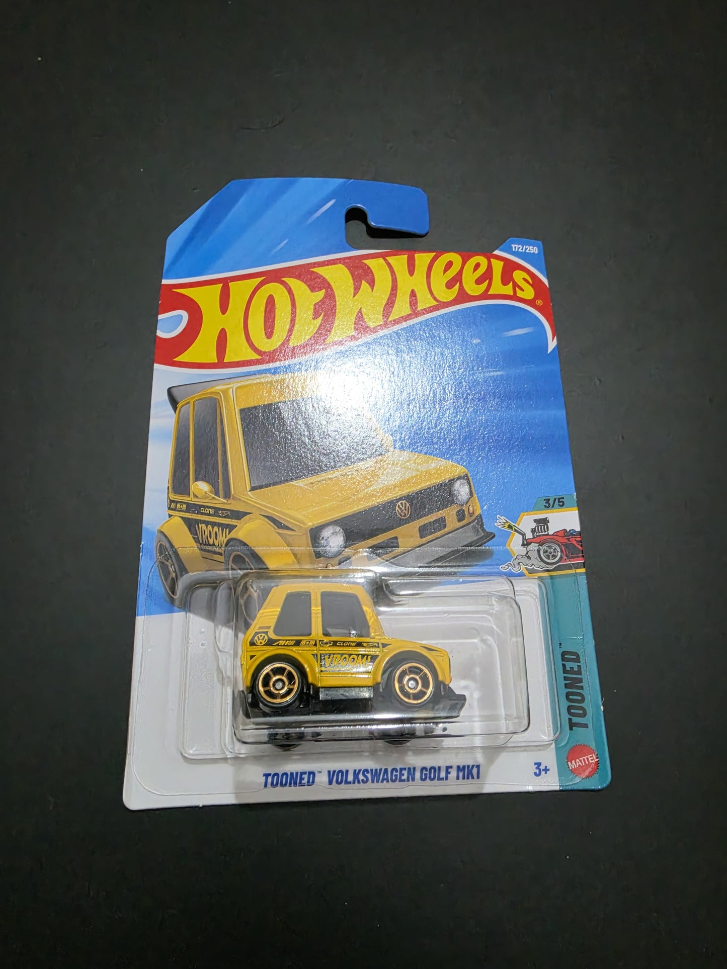 Hot Wheels Mainline N Case 2026 : Tooned Volkswagen Golf MK1
