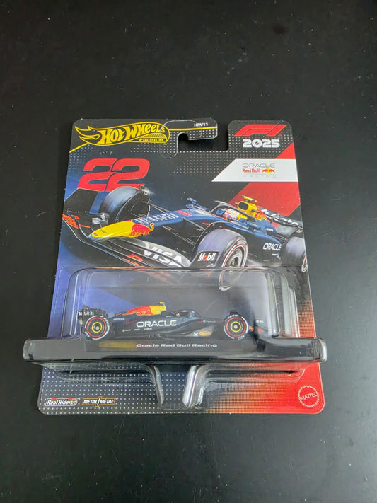 Hot Wheels Premium Formula 1 2026 pack of 2 -Oracle red bull racing #22 and #1