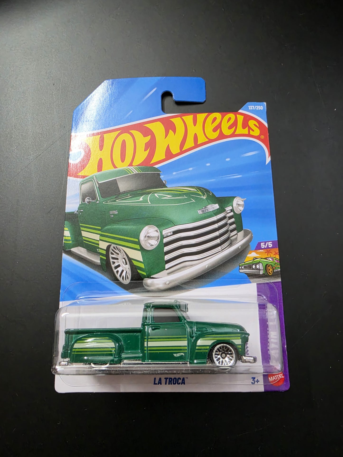 Hot Wheels Mainline G Case 2026:La Troca (Emerald Green)