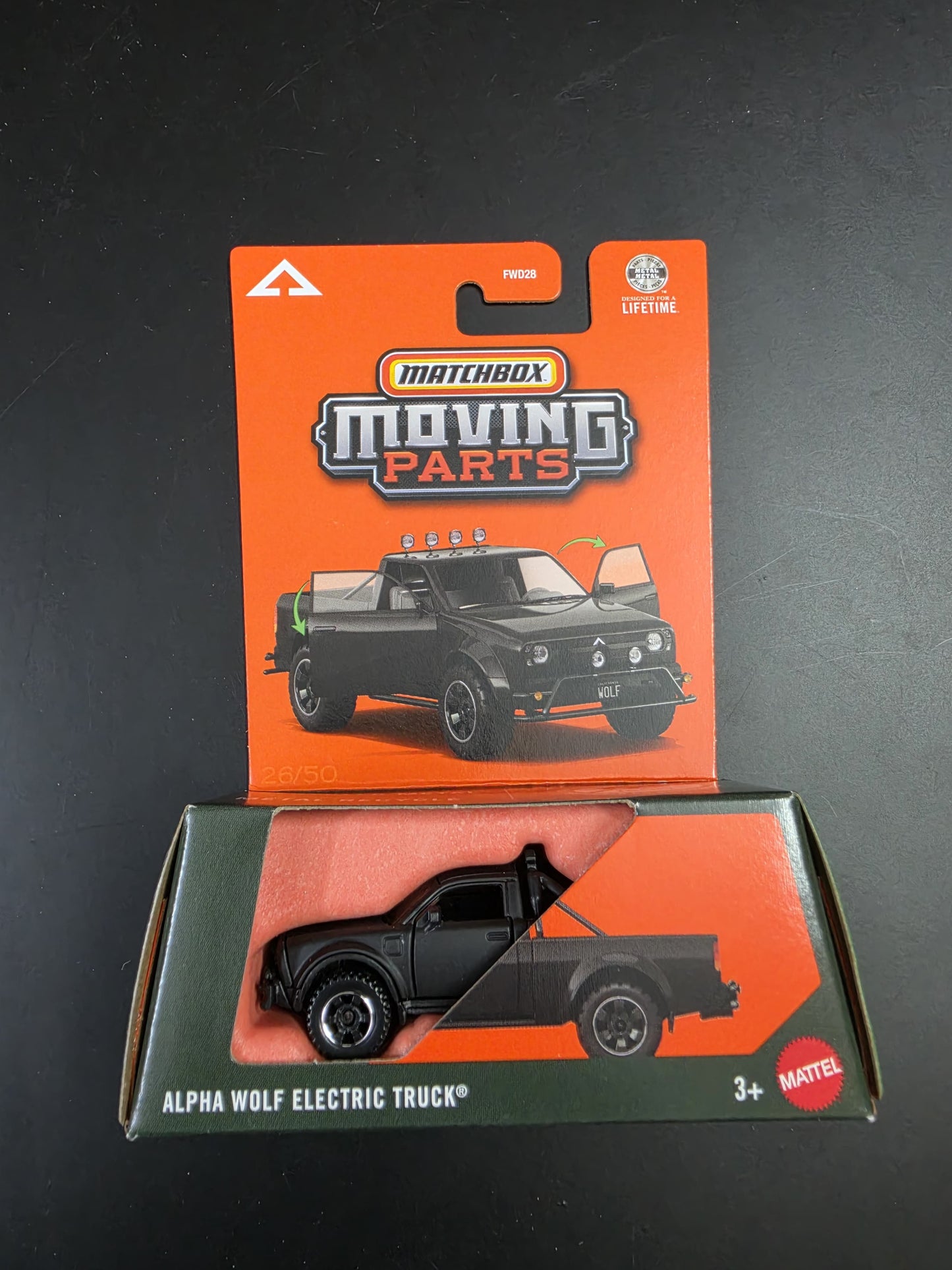 Matchbox Moving Parts 2026 : Alpha Wolf Electric Truck