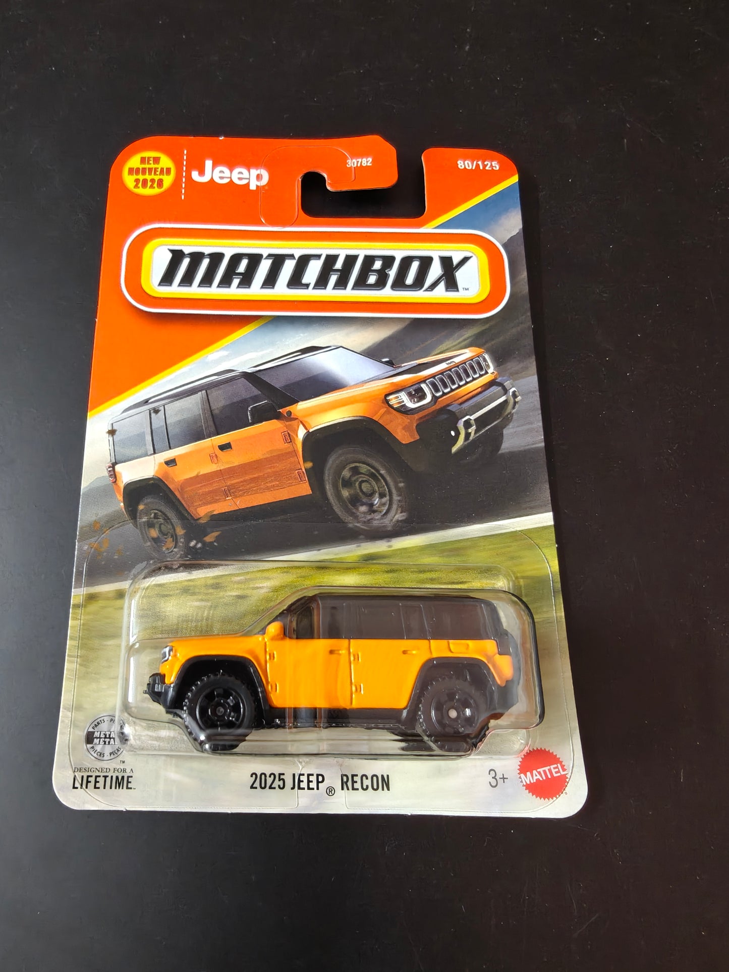 Matchbox Blistor 2026 : 2025 Jeep Recon