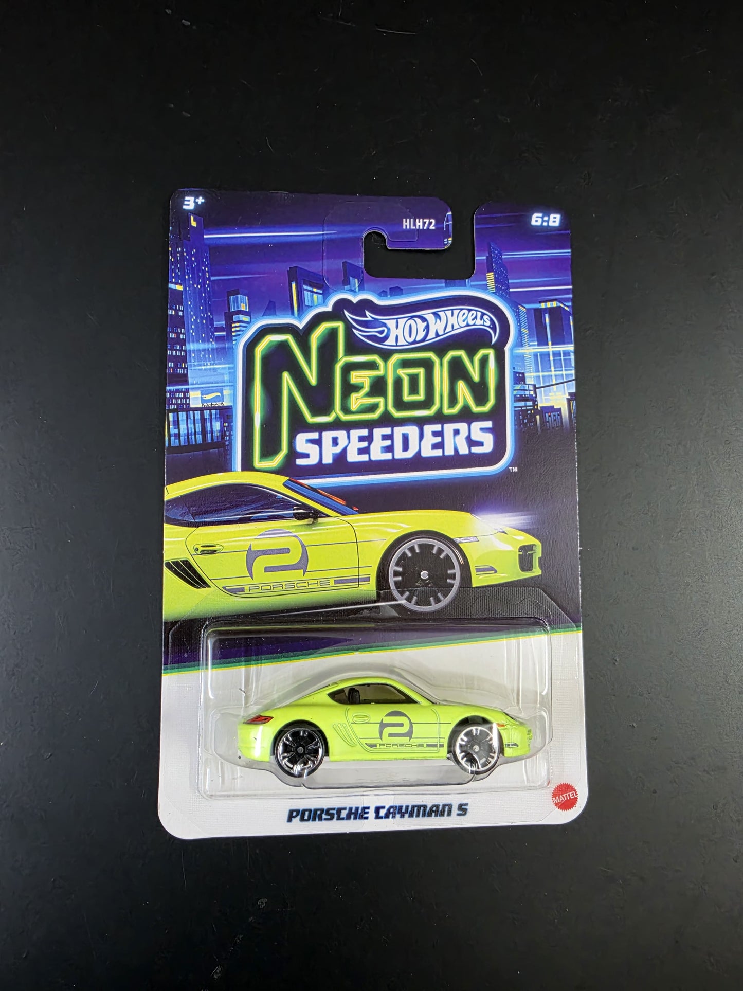 Hot Wheels Neon Speeders 2026- Porsche Cawman S