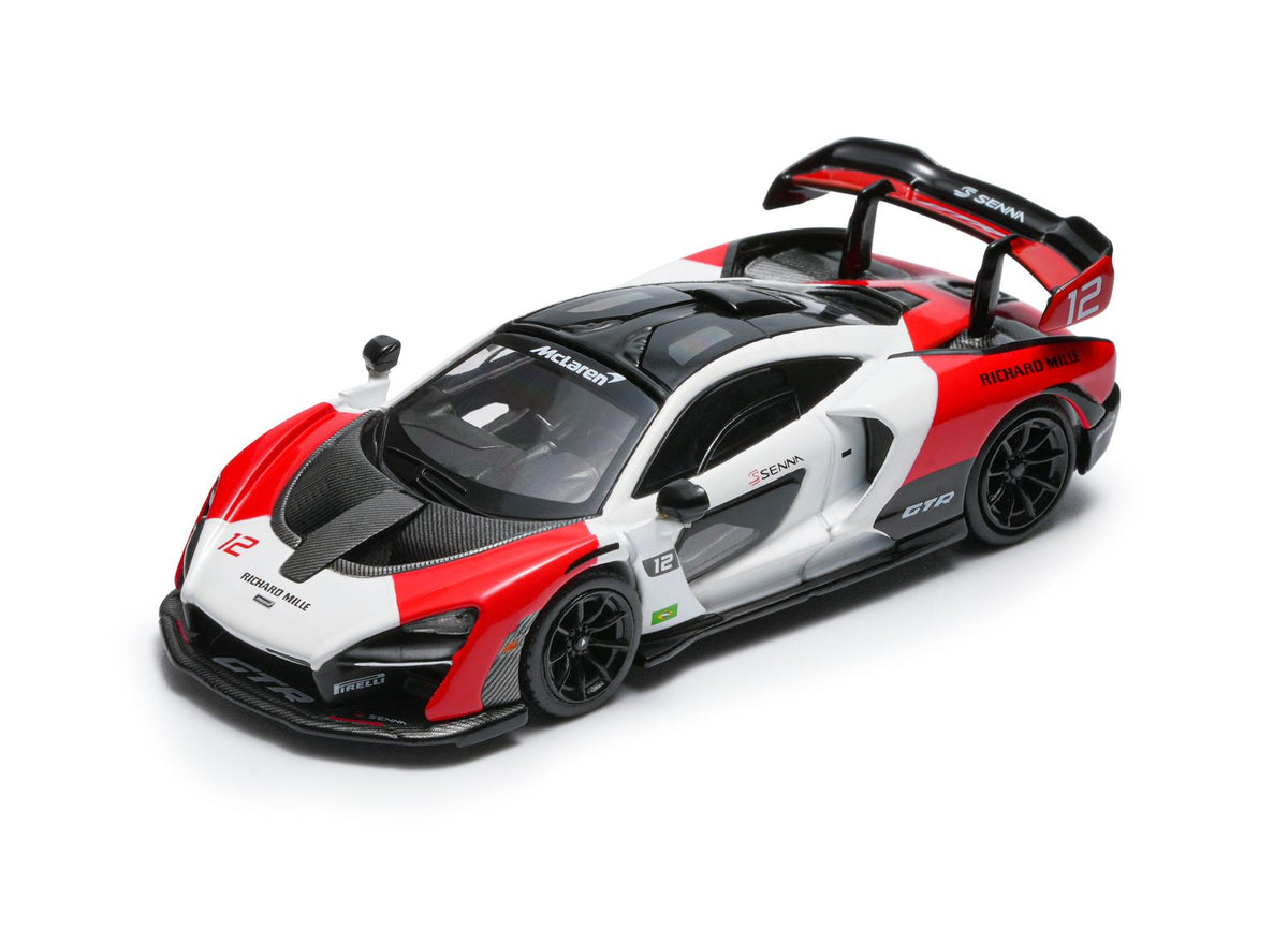 Massdi 1:64 McLaren Senna White red - Zoomsters India