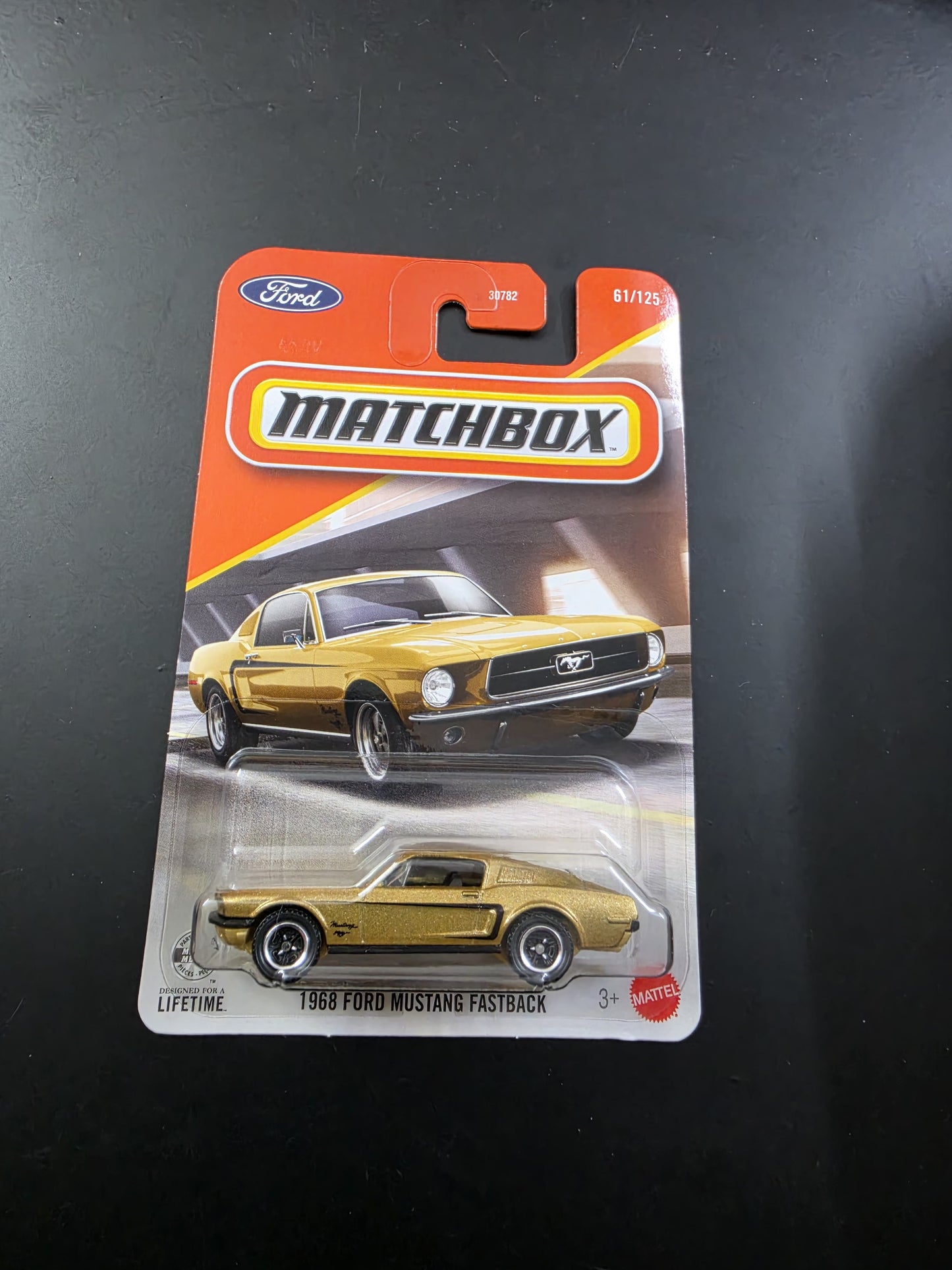 Matchbox Blistor: 1968 Ford Mustang Fastback