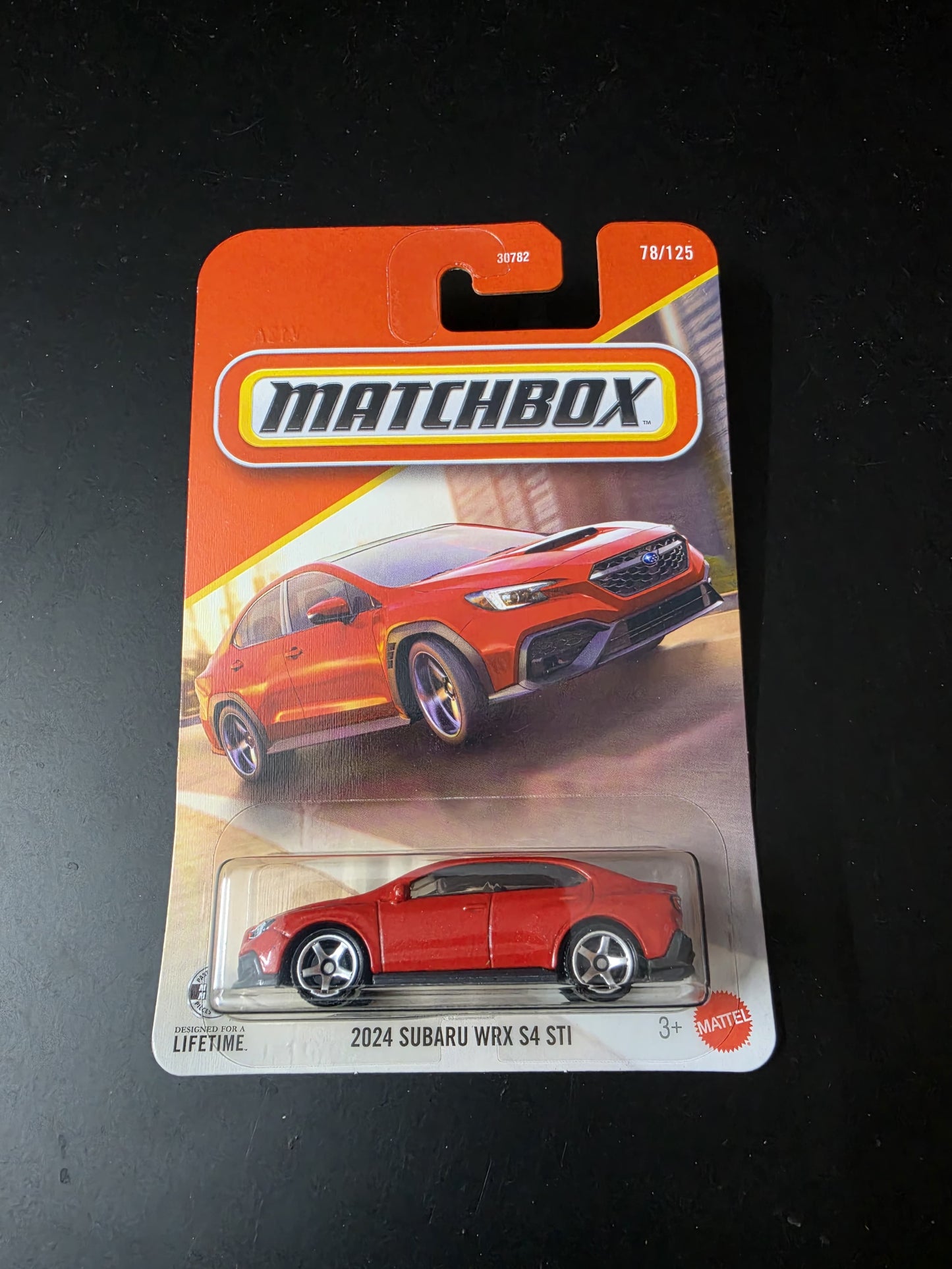 Matchbox Blister 2026: 2024 Subaru WRX S4 STI