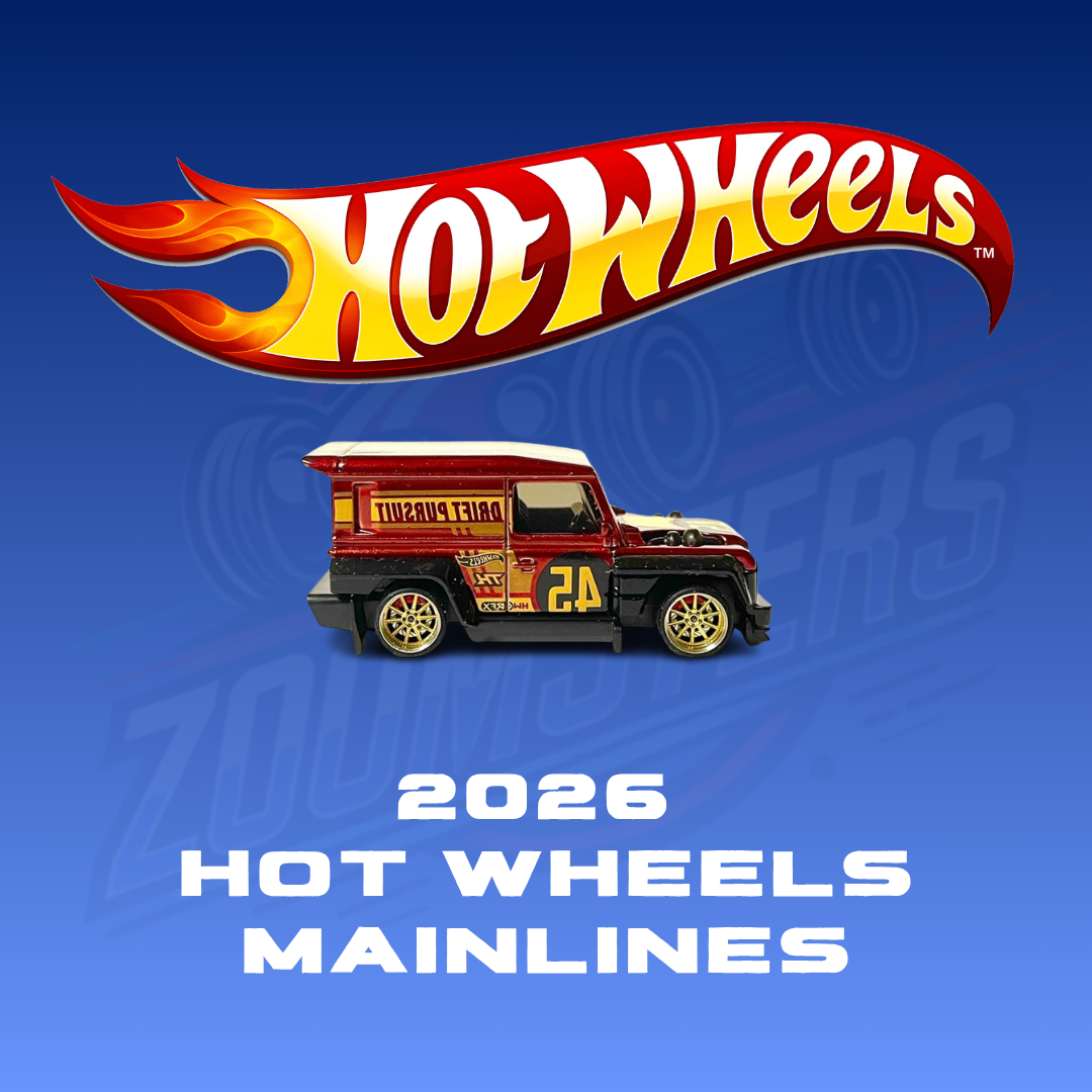 Hot Wheels Mainlines 2026 Zoomsters India Collections Covers 13 