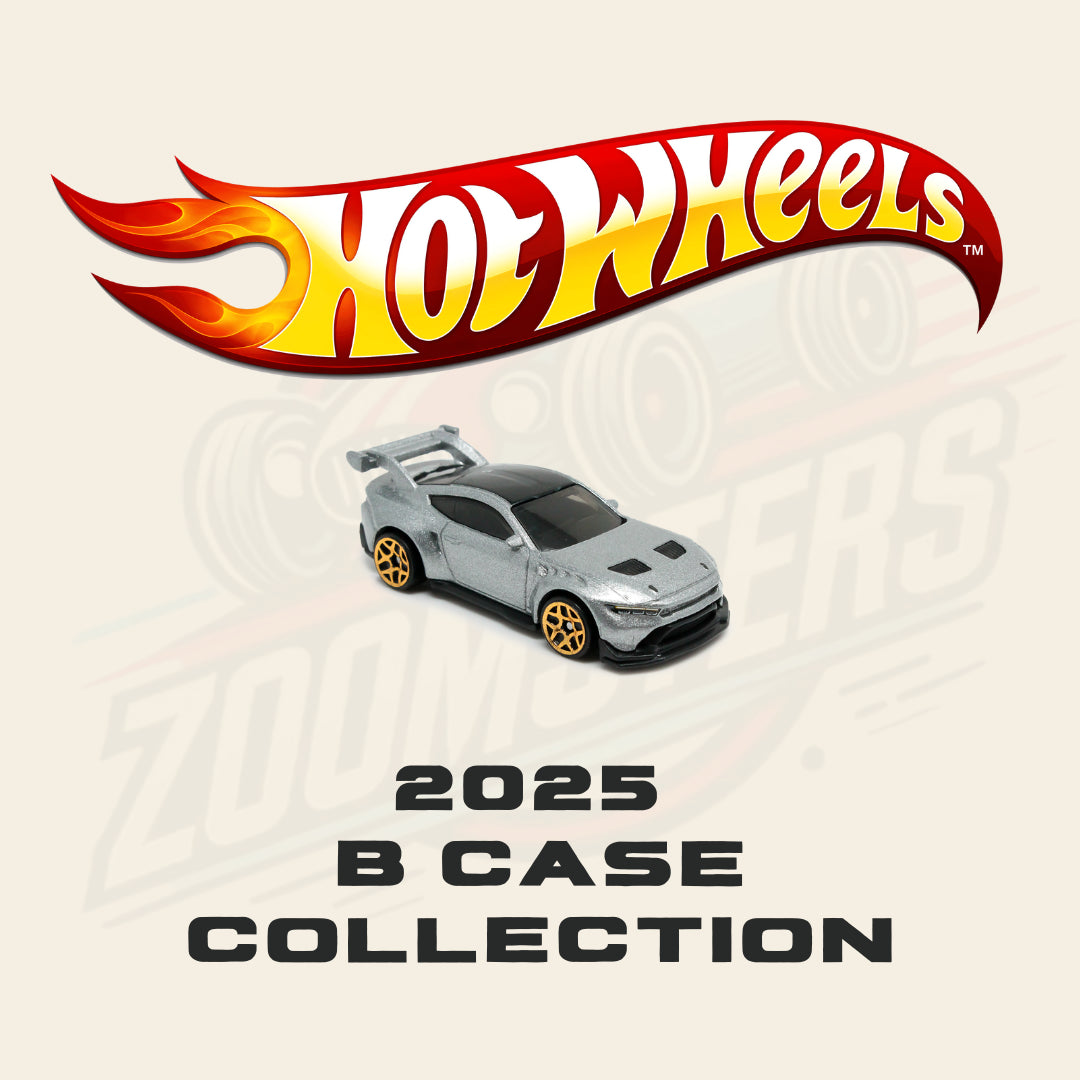 Hot Wheels 2025 B Case Collection - Zoomsters India