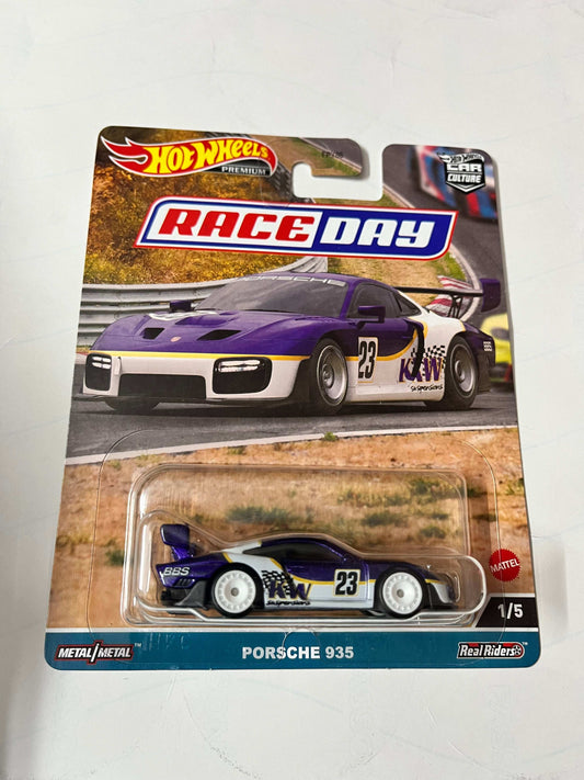 Imported Hot Wheels Car Culture Race Day Set of 5 Die-cast Car 1:64 Scale Collector Model