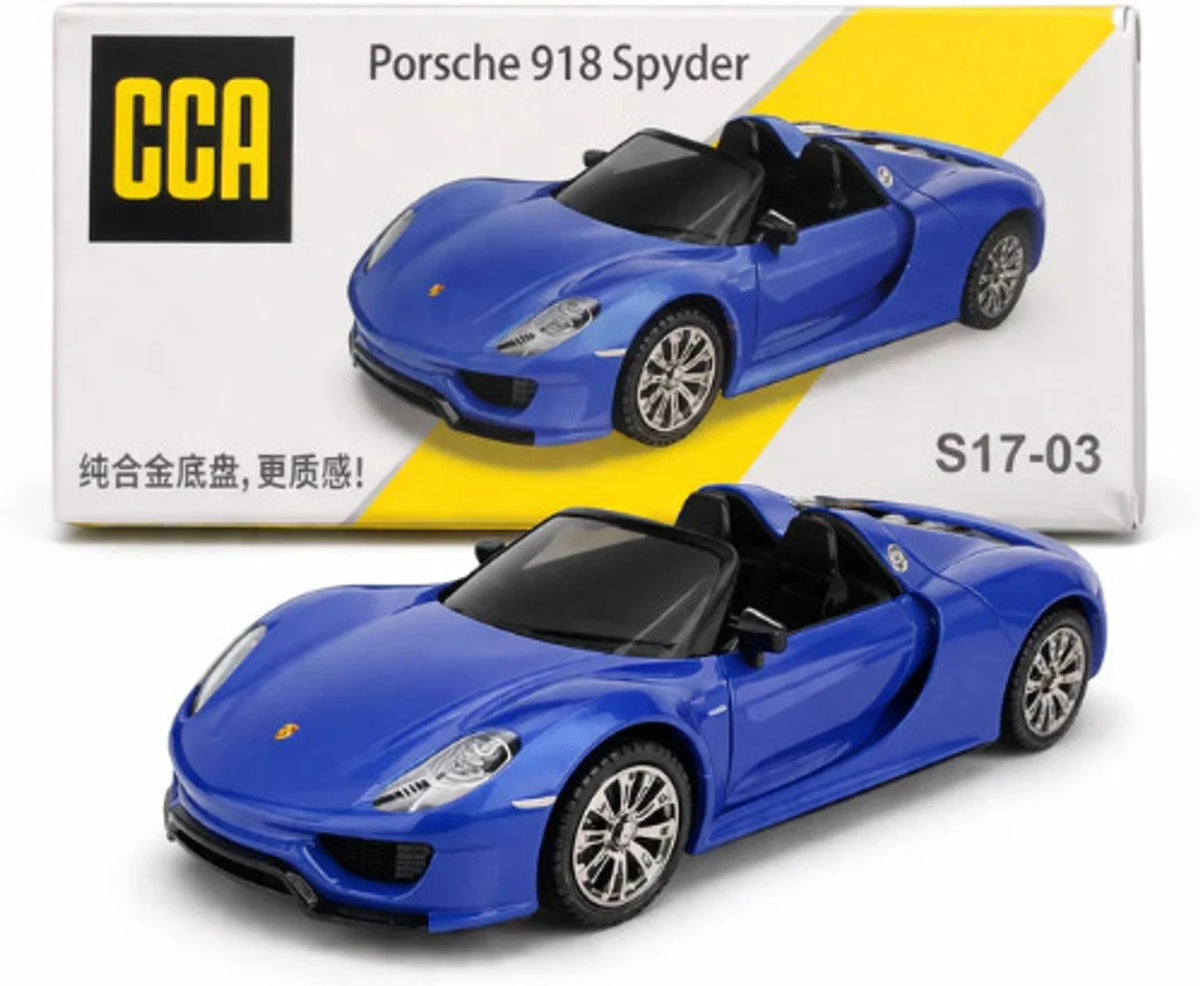 CCA 1:64: Porsche 918 Spyder (Blue)