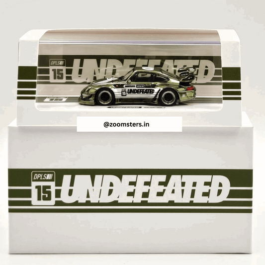 INNO 64 993 RWB “UNDEFEATED” | Green Chrome Chase | 2025 Indonesia Diecast Expo (IDE-XII)