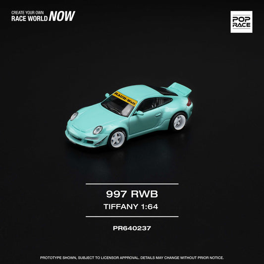 POP RACE 997 RWB Tiffany Blue