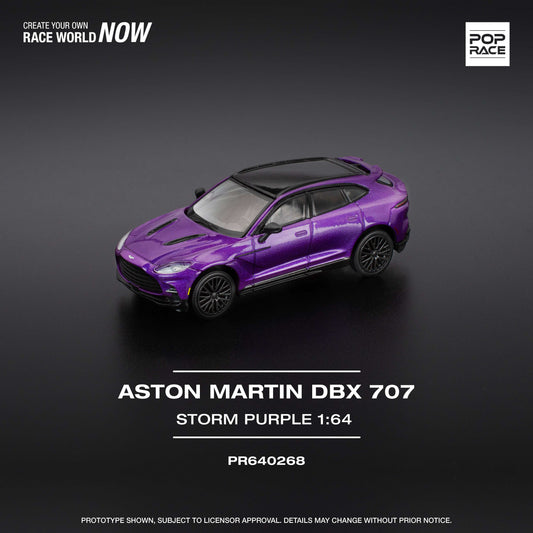 POP RACE Aston Martin DBX 707 Storm Purple