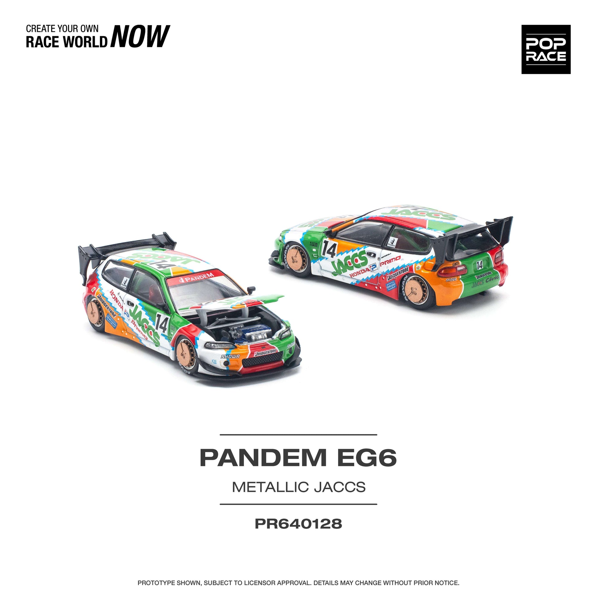 POP RACE Pandem EG6 V1.5 JACCS