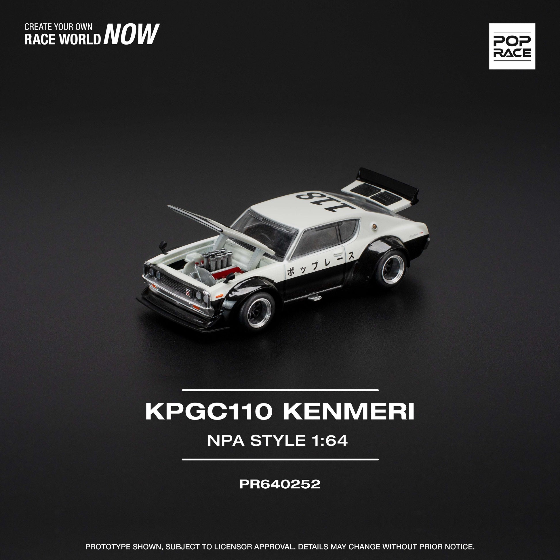POP RACE KPGC110 Kenmeri NPA Style