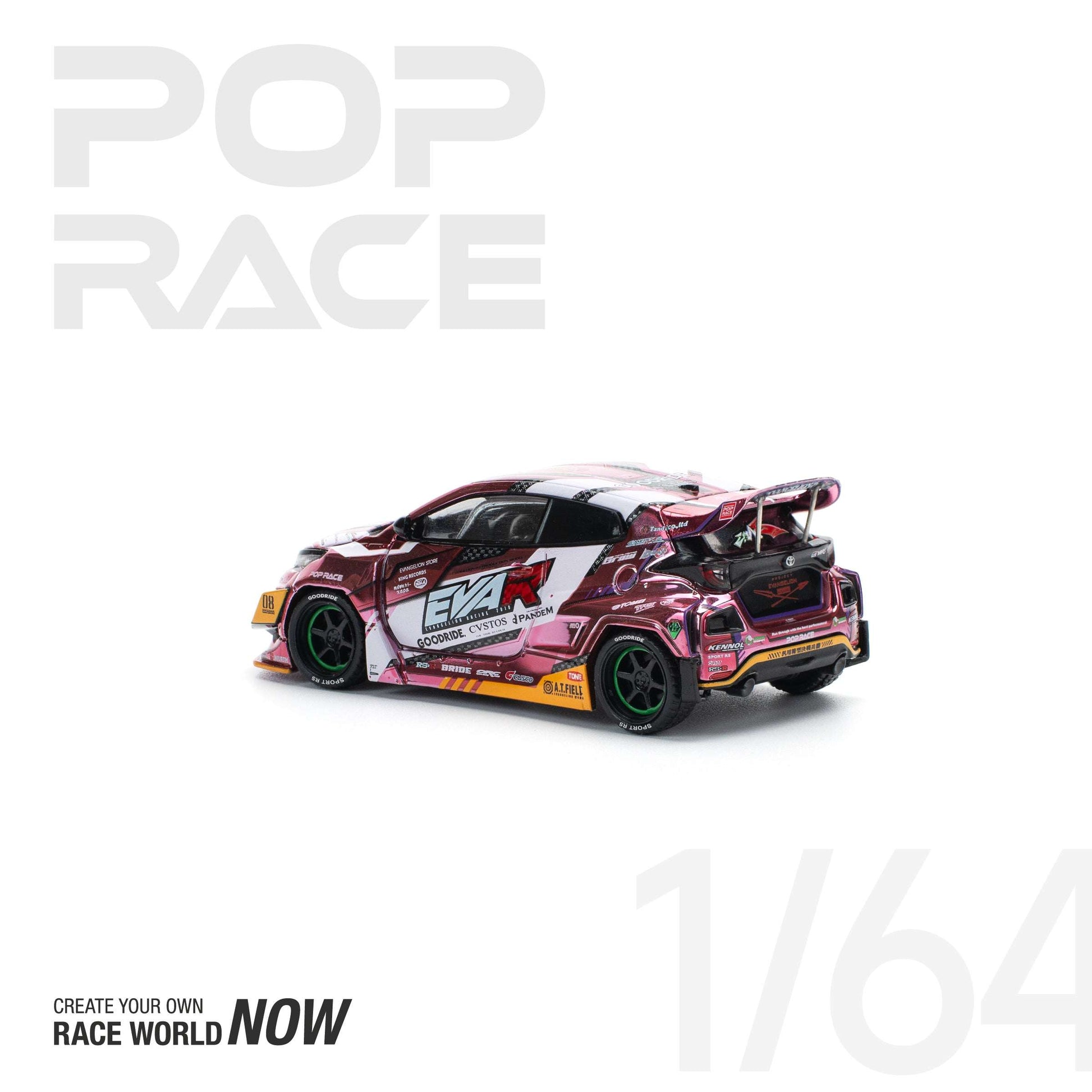 POP RACE EVA RT Production Model Custom Type-08 Goodride GR Yaris
