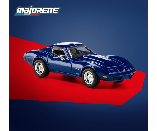 Majorette Collection Edition Set : 2005 Bugatti Veyron 16.4 Super Sport and 1976 Chevrolet Corvette Stingray