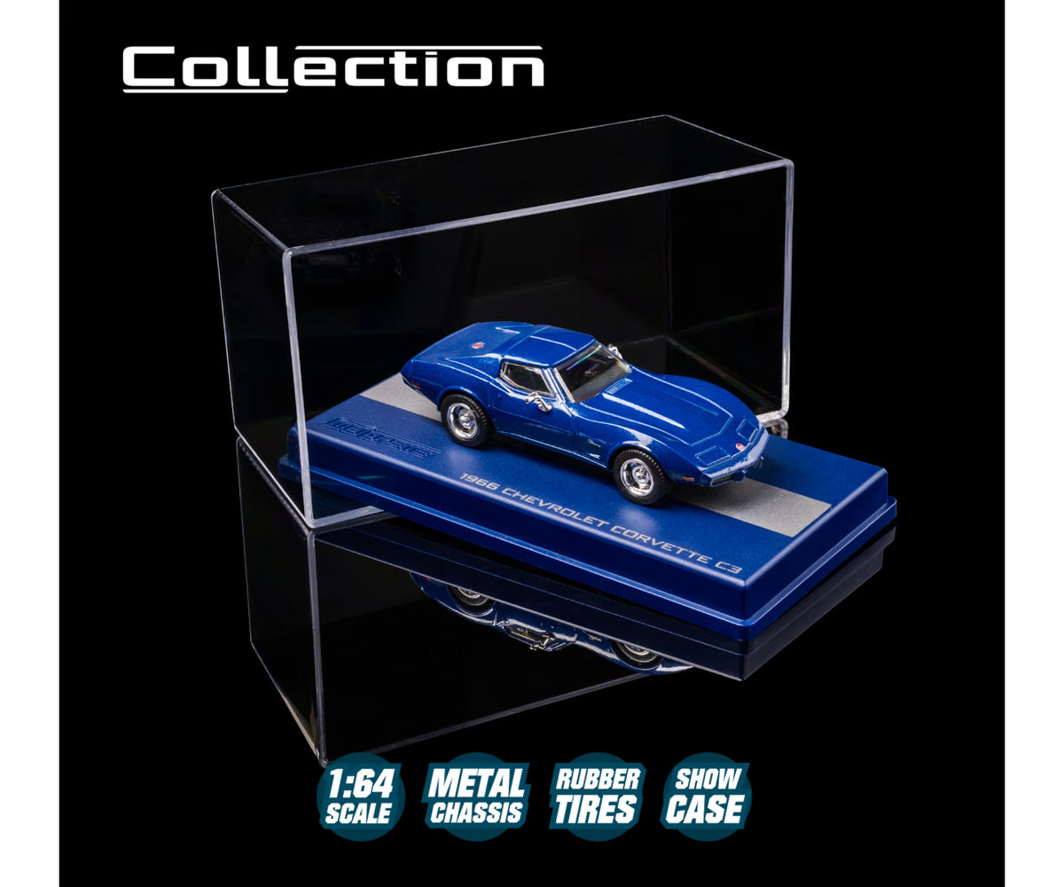 Majorette Collection Edition Set : 2005 Bugatti Veyron 16.4 Super Sport and 1976 Chevrolet Corvette Stingray