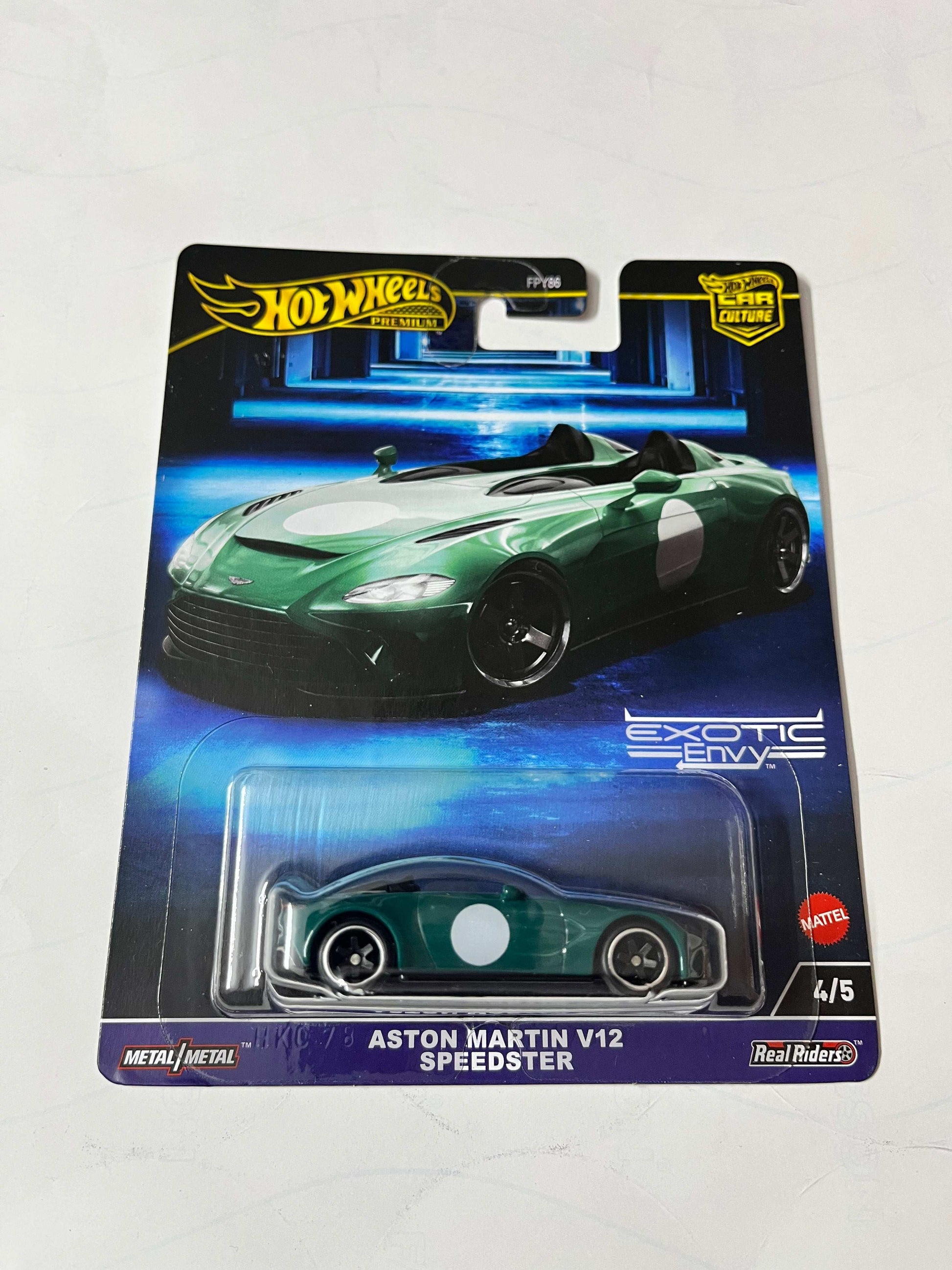 Imported Hot Wheels Car Culture Exotic Envy Set of 5 Die-cast Car 1:64 Scale Collector Model