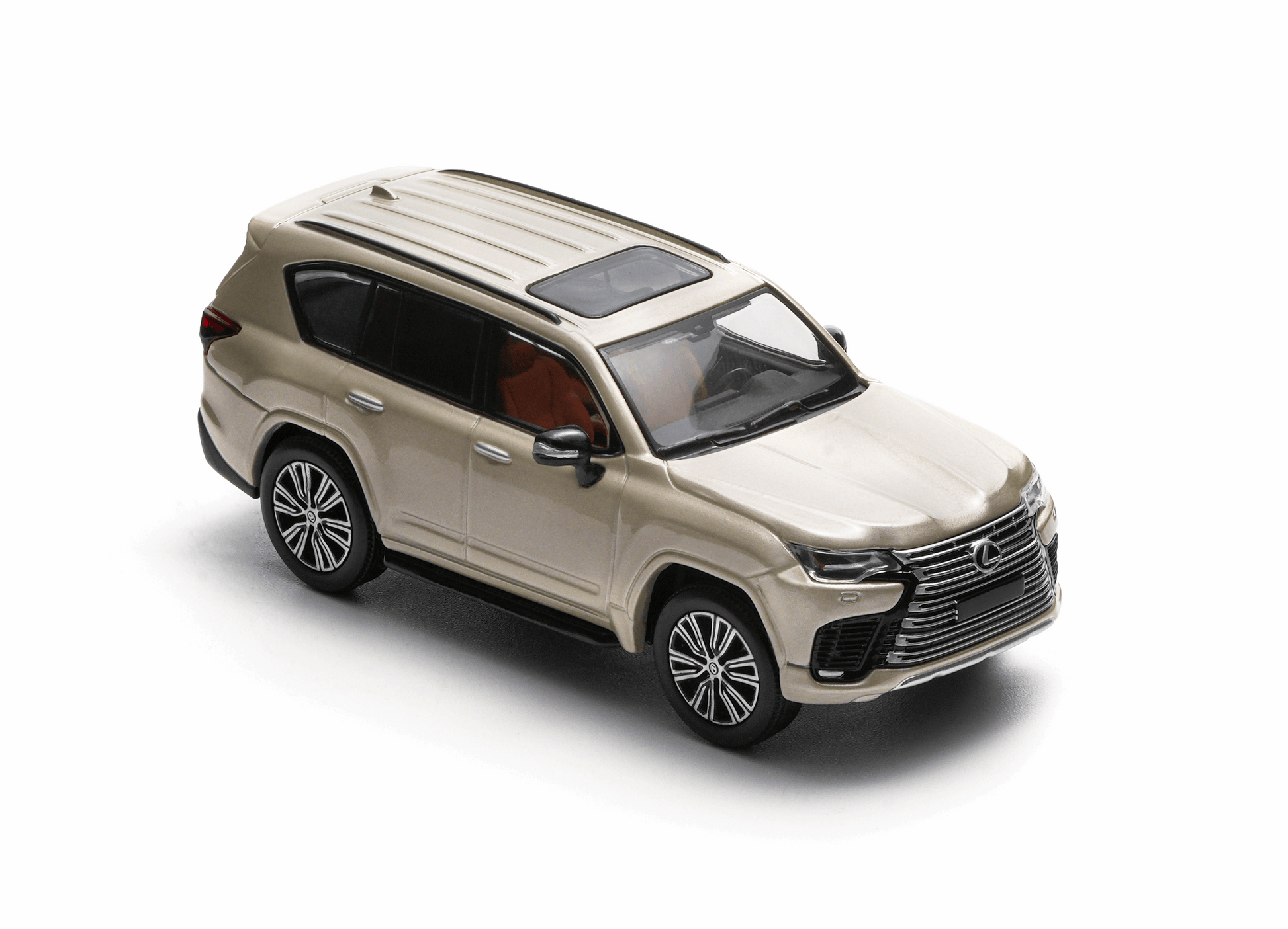 Massdi 1:64  2022 Lexus LS LX600-Gold LEX2603 - Zoomsters India