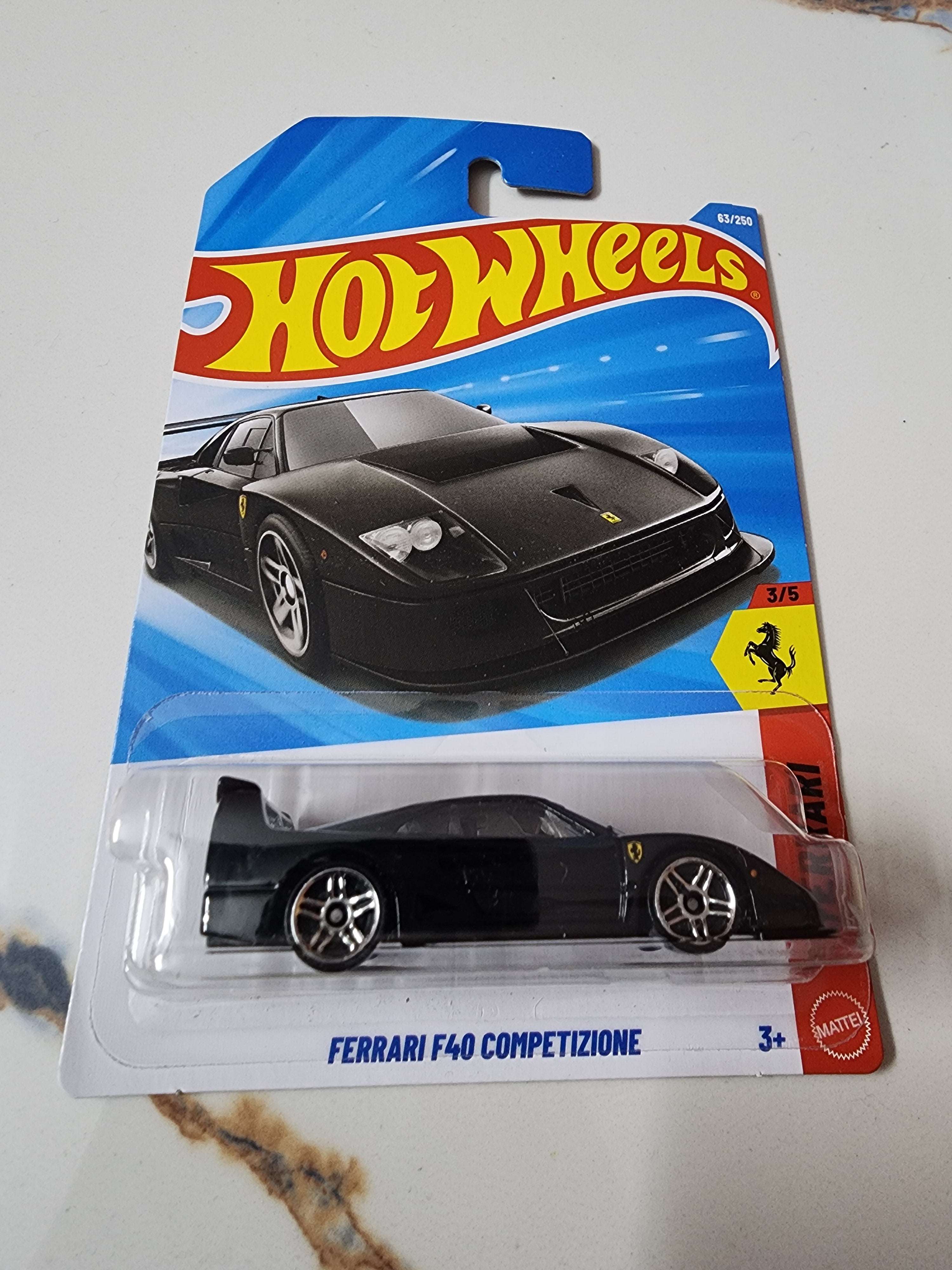 Hot Wheels Mainline D Case 2026: Ferrari F40 Competizone