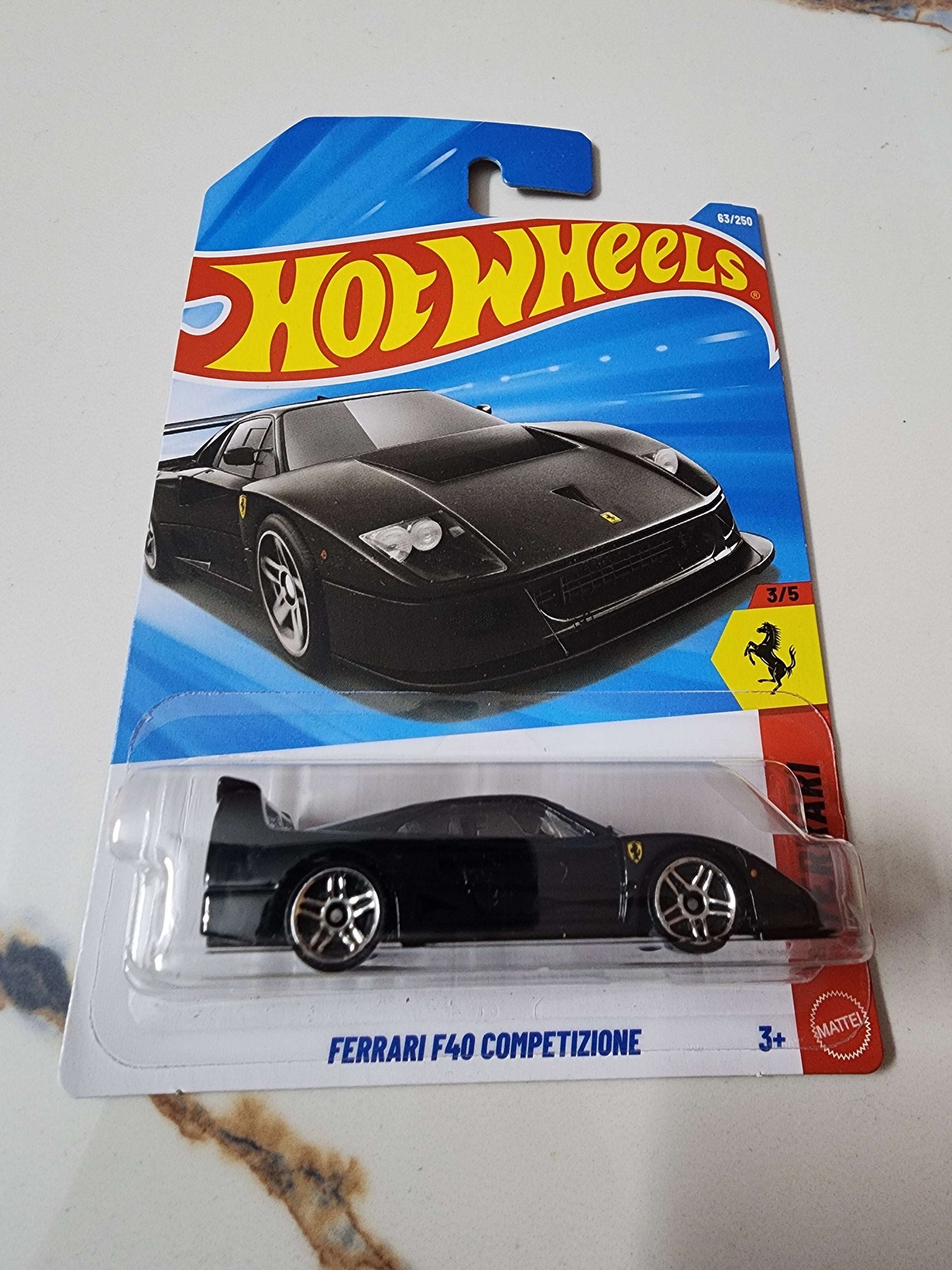 Hot Wheels Mainline D Case 2026: Ferrari F40 Competizone