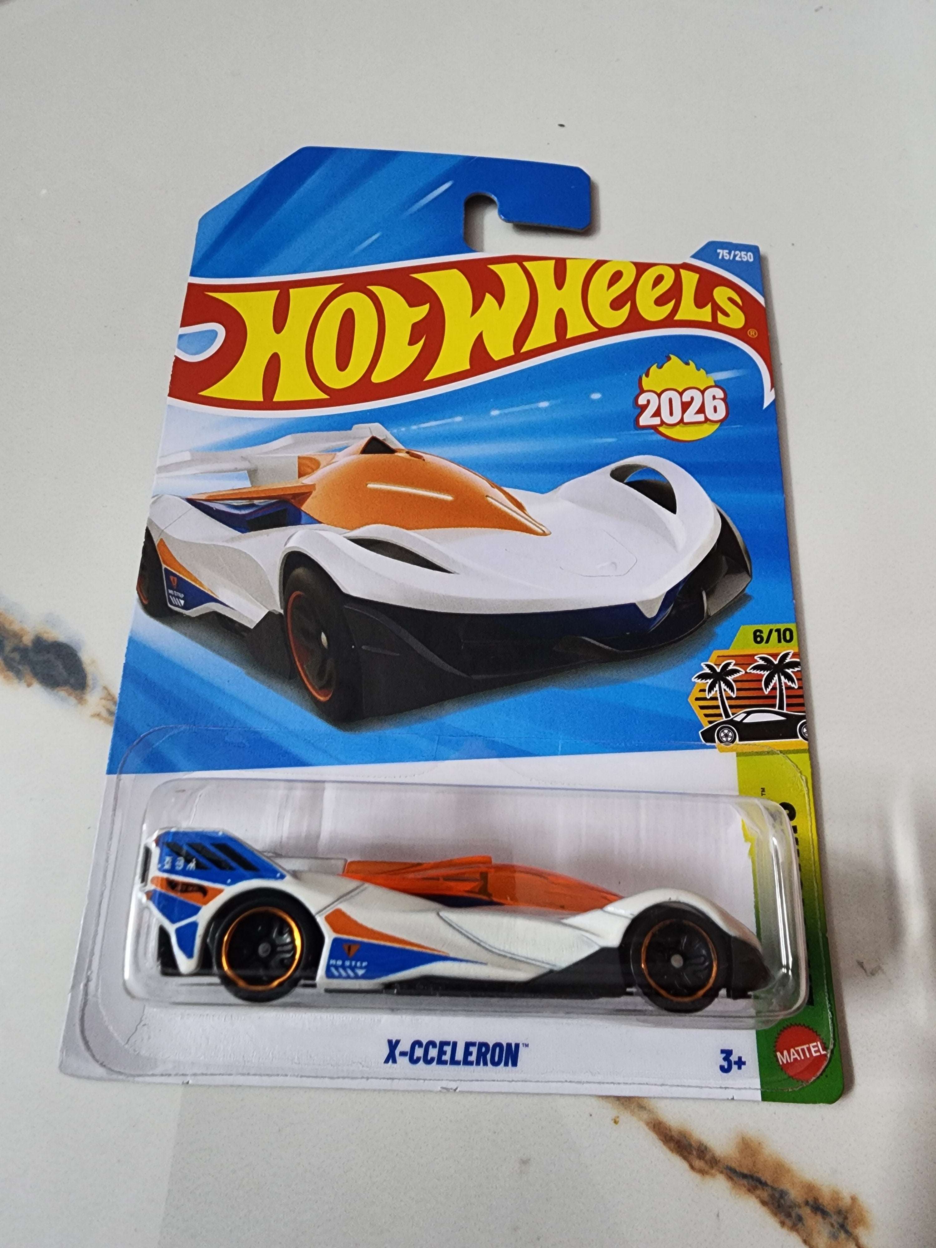 Hot Wheels Mainline D case 2026 : X-Cceleron – Zoomsters India