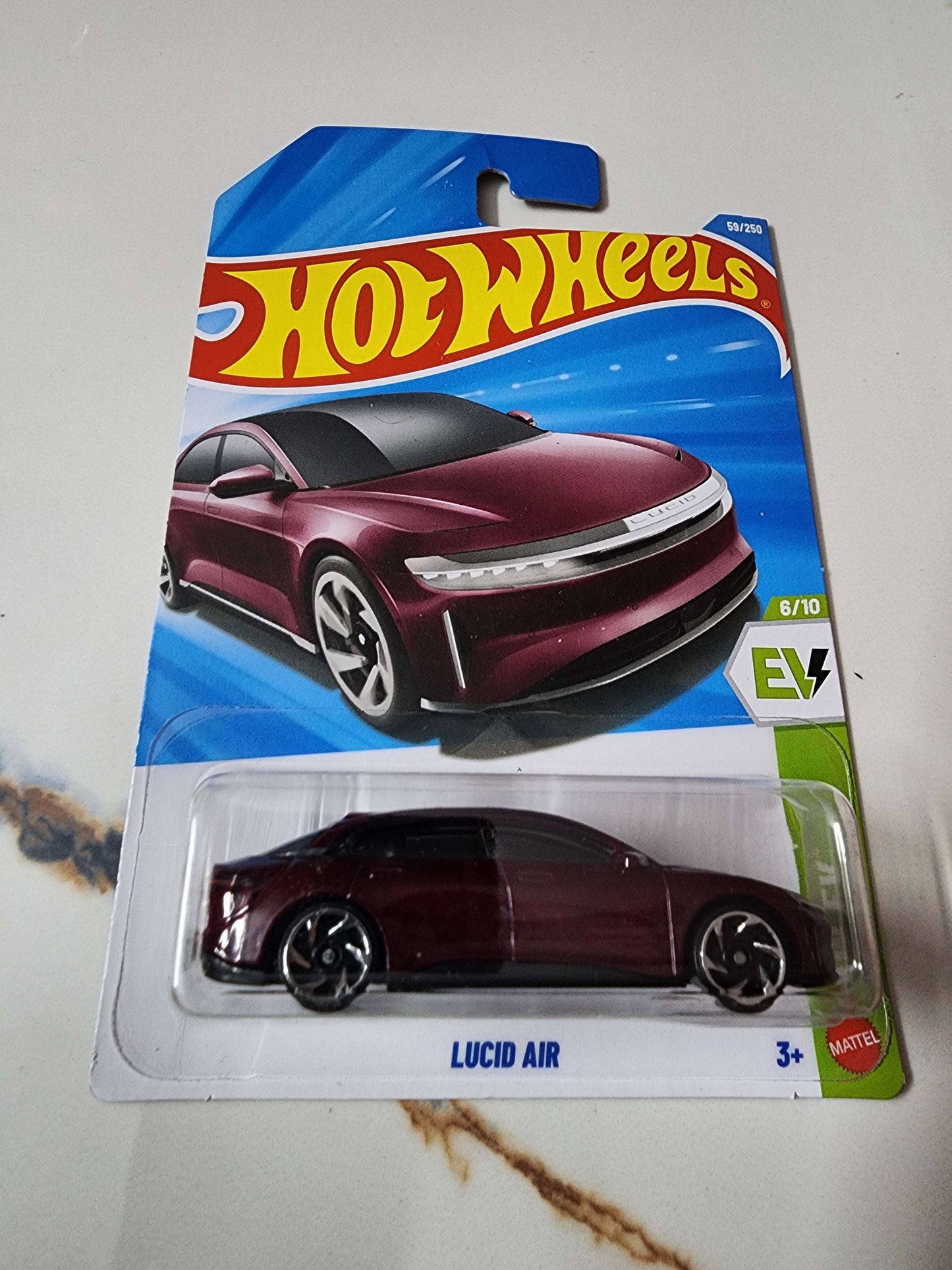 Hot Wheels Mainline D case 2026 : Lucid Air