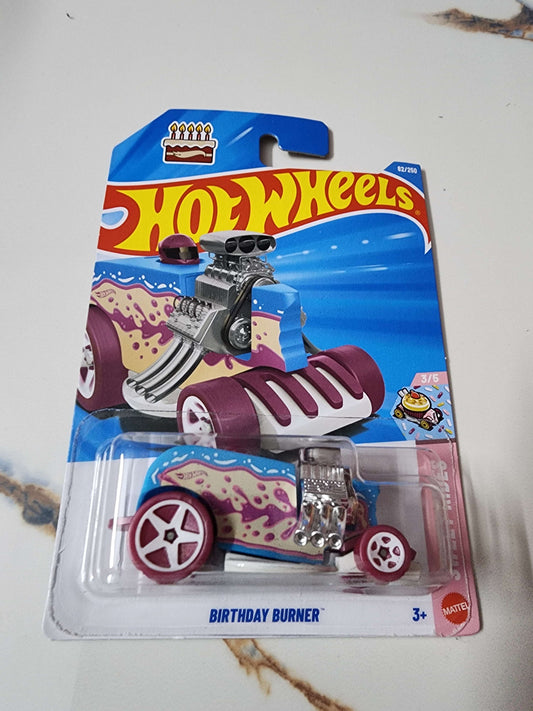 Hot Wheels Mainline D case 2026 : Birthday Burner