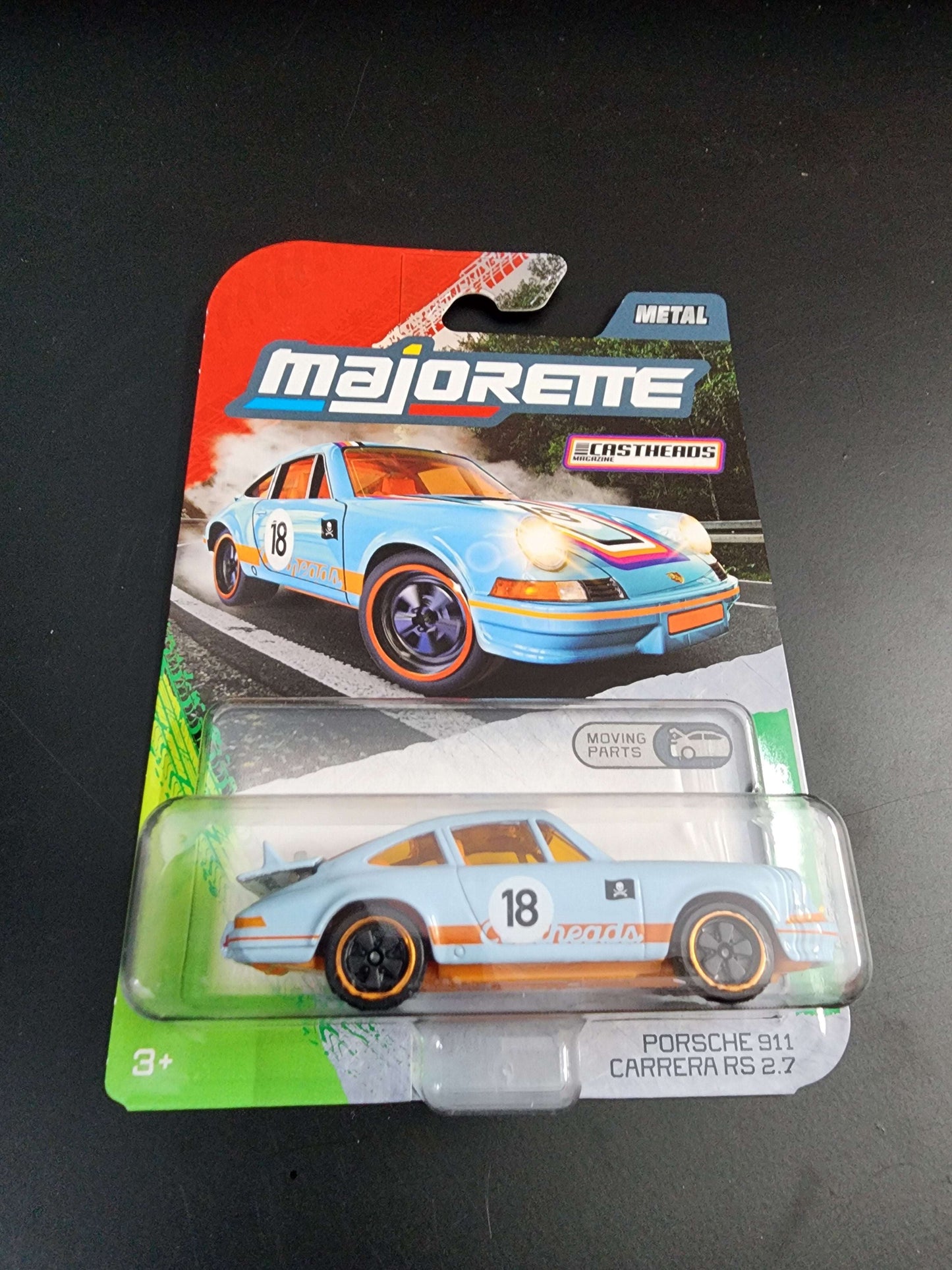 Majorette Castheads 2026:Porsche 911 Carrera RS 2.7