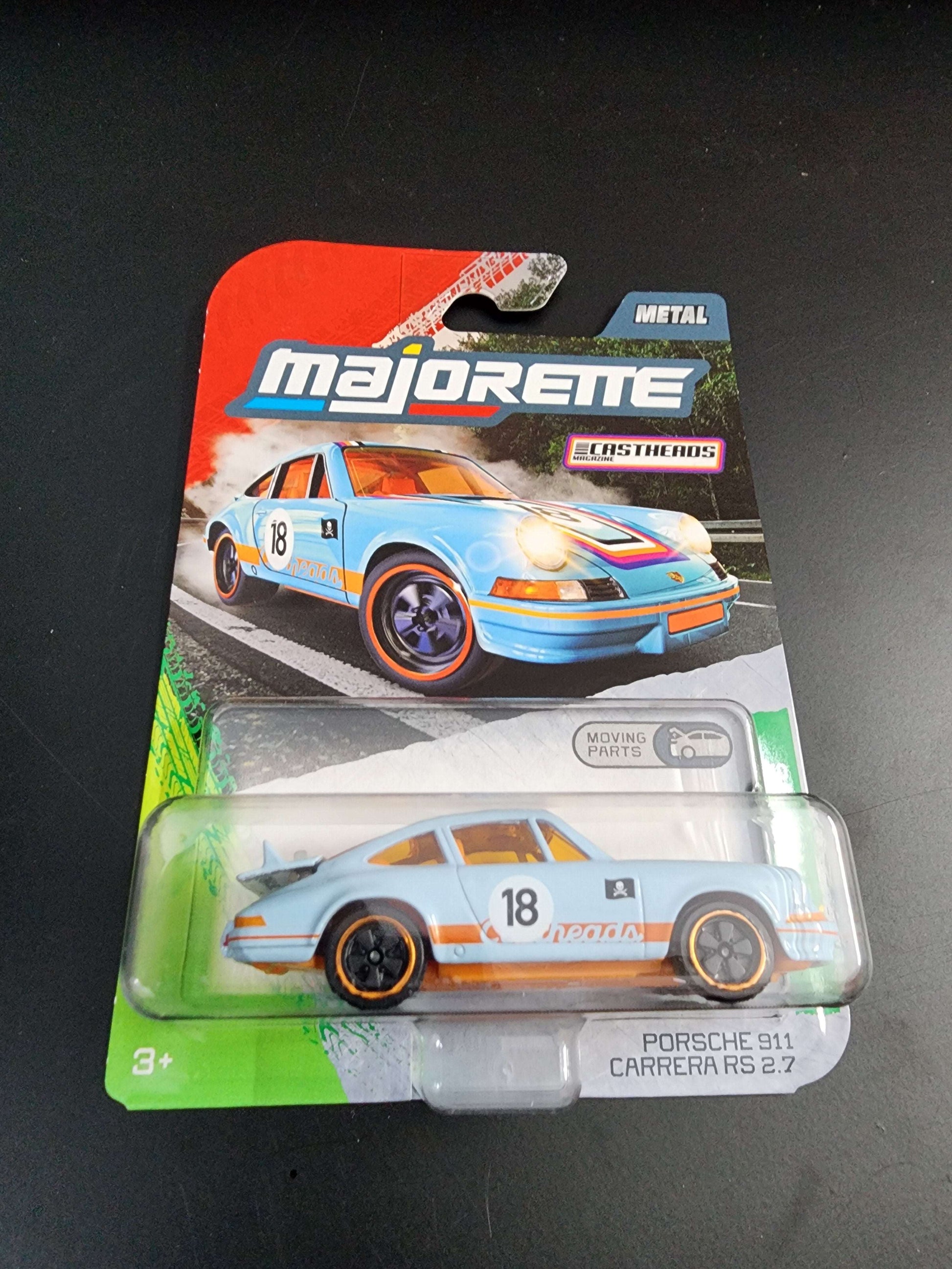 Majorette Castheads 2026:Porsche 911 Carrera RS 2.7