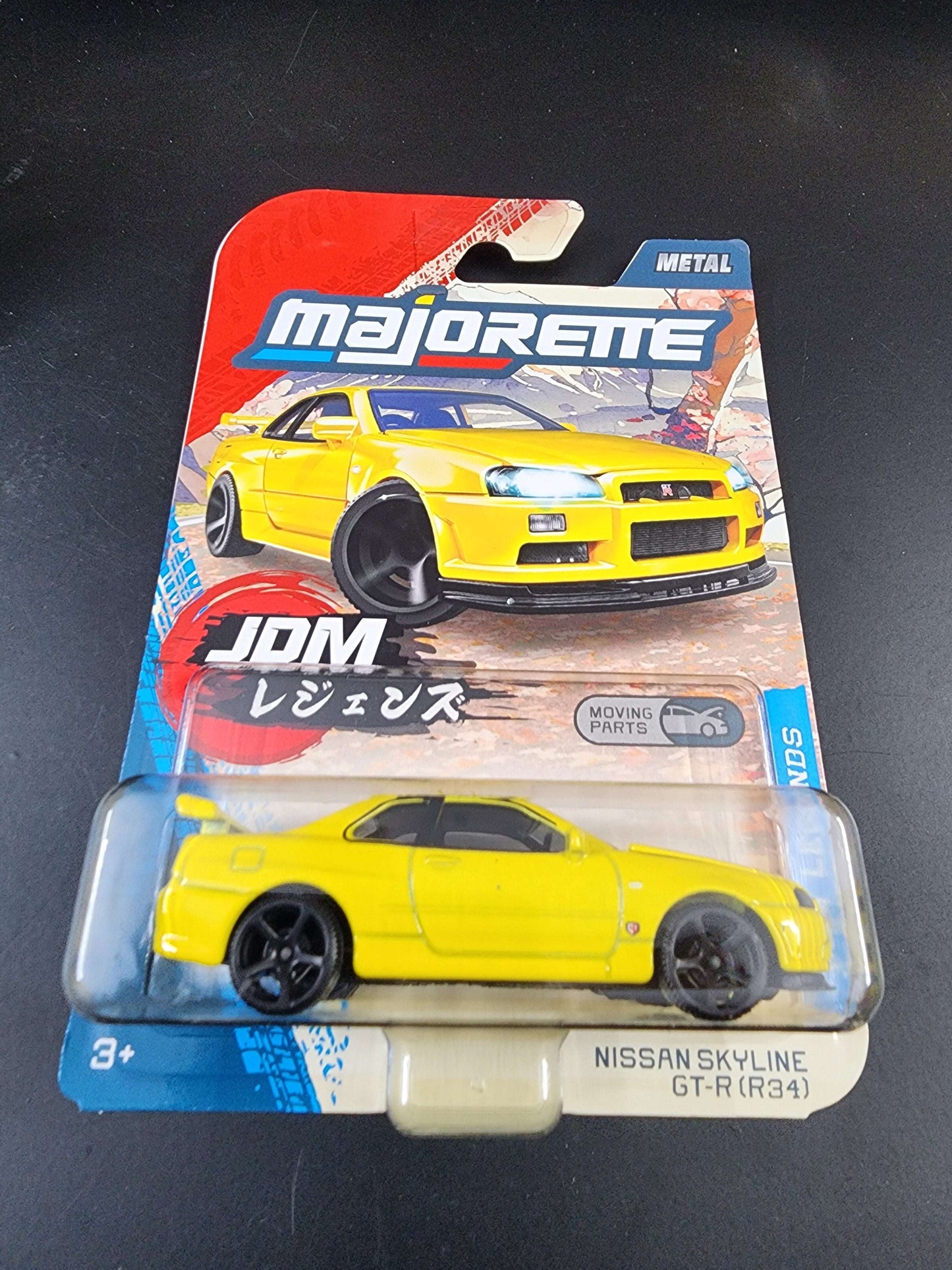 Majorette JDM 2026: Nissan Skyline GT-R(R34)