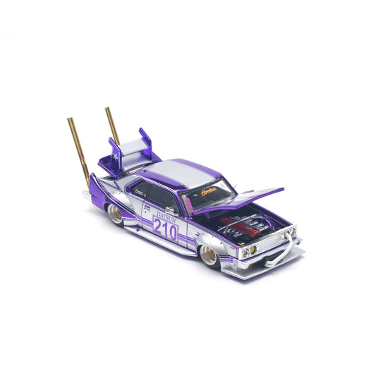 POP RACE Skyline C210 Bosozoku Style Purple