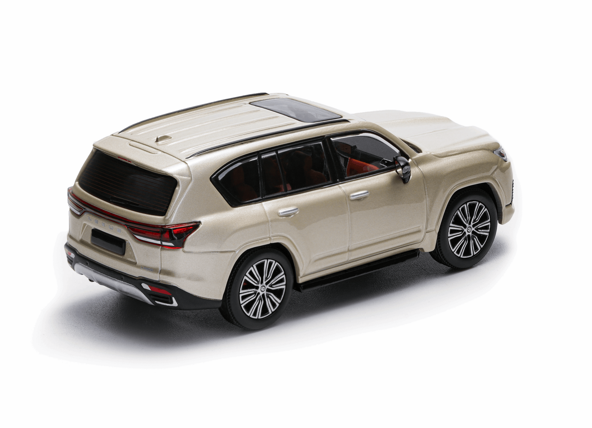 Massdi 1:64  2022 Lexus LS LX600-Gold LEX2603 - Zoomsters India