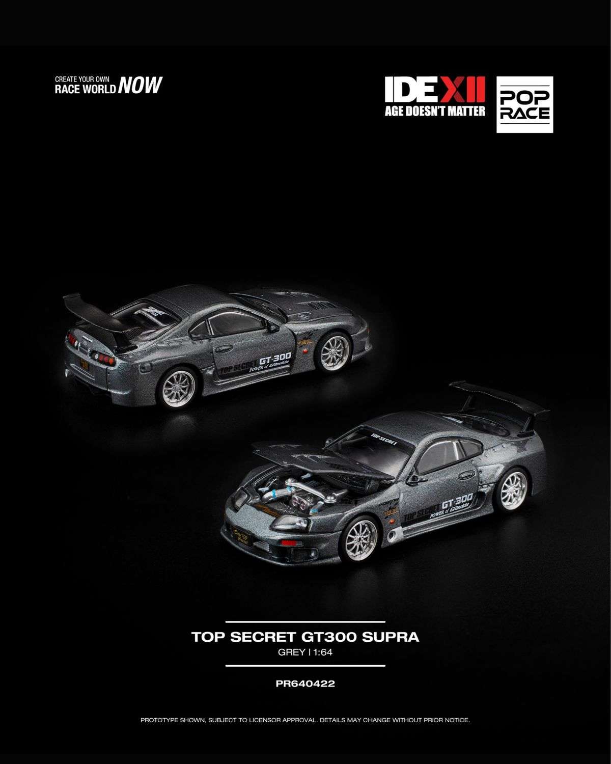 Pop Race PR 64-432: Top Secret GT300 Supra IDE XII Exclusive ( Event Exclusive )