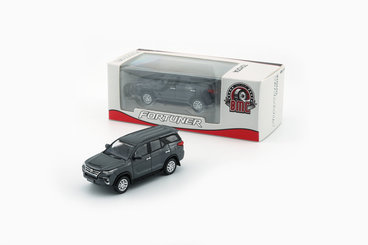 BMC 1:64: Toyota Fortuner 2018- Silver (RHD) - 64B0475