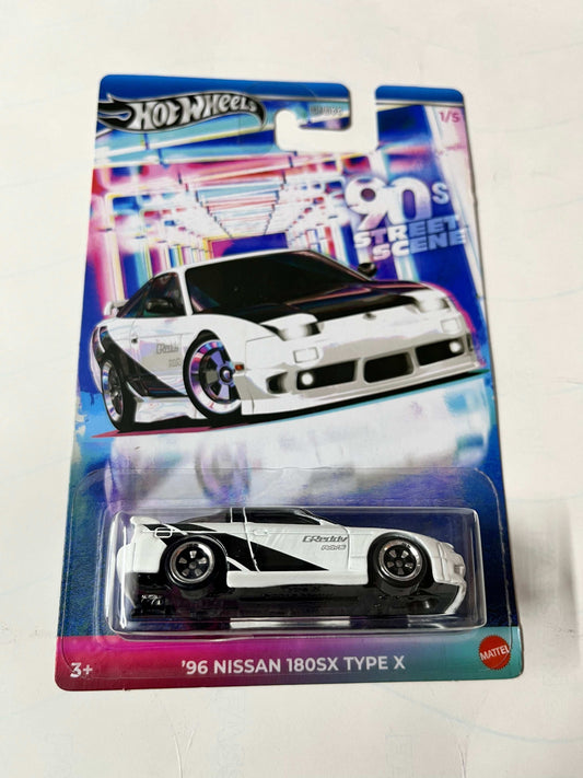 Imported Hot Wheels 90's Street Scene Set of 5 Die-cast Car 1:64 Scale Collector Model
