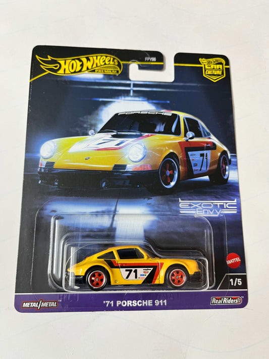 Imported Hot Wheels Car Culture Exotic Envy Set of 5 Die-cast Car 1:64 Scale Collector Model