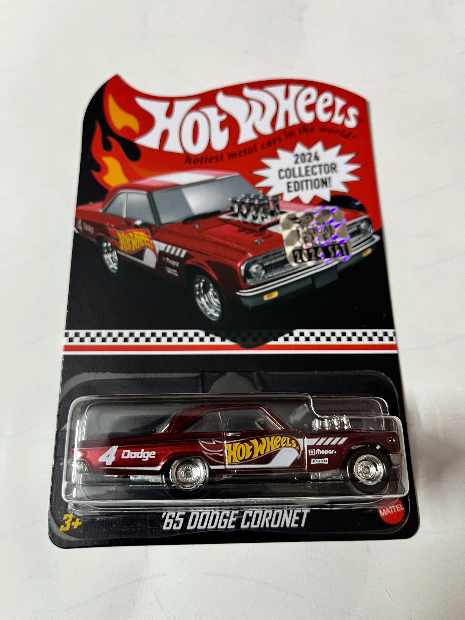Imported Hot Wheels 65 Dodge Coronet Die-cast Car 1:64 Scale Collector Model