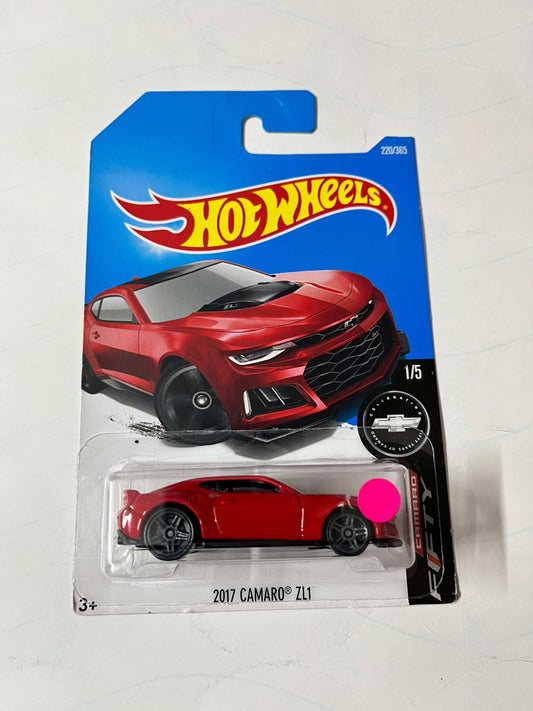 Imported Hot Wheels Mainline 2017 Camaro ZL1 Die-cast Car 1:64 Scale Collector Model