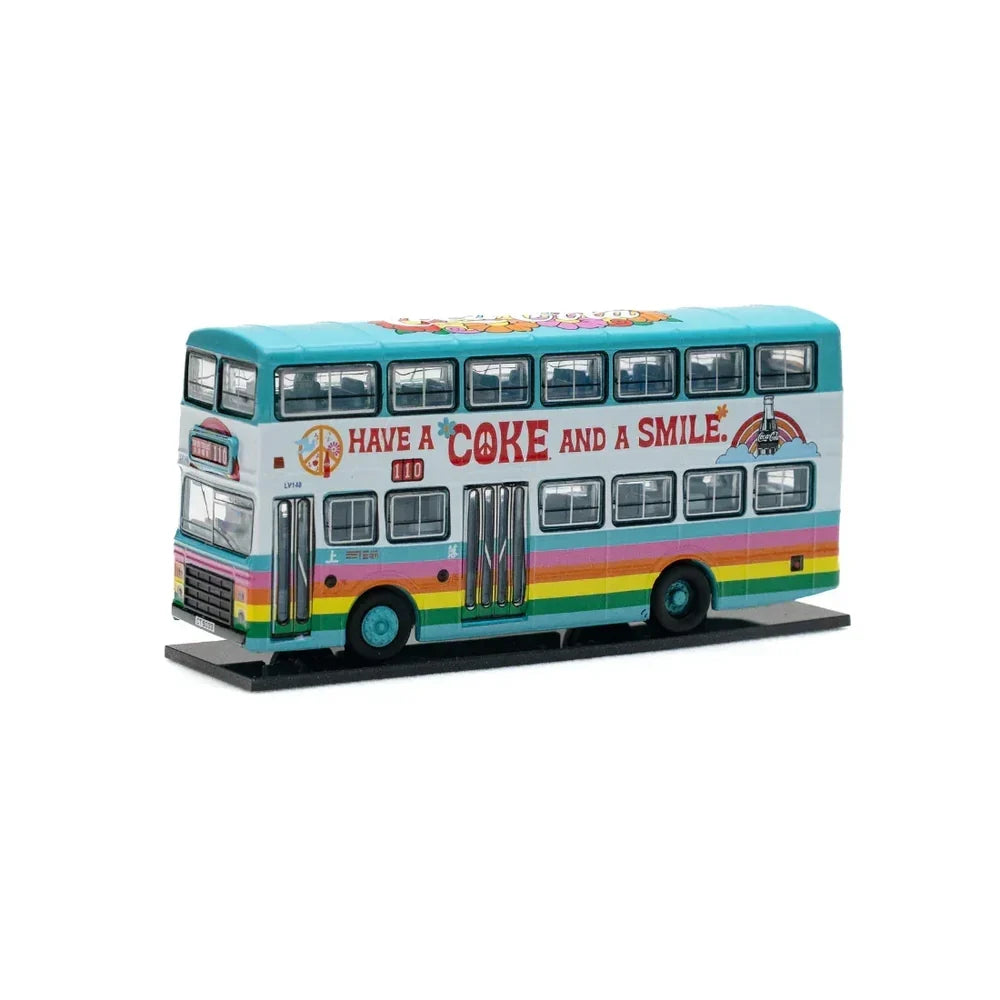 Tiny City Diecast Model Car 1:110 scale- Coca Cola Leyland Victory Mk2 Duple MetSec