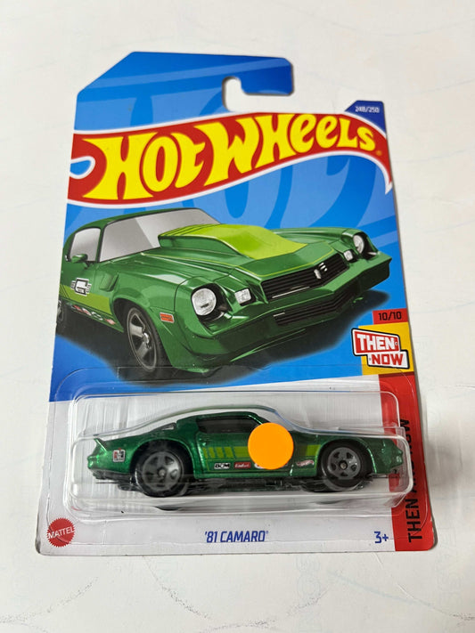 Imported Hot Wheels Mainline 81 Camaro  Die-cast Car 1:64 Scale Collector Model