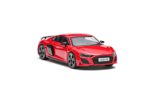 Massdi 1:64  2022 Audi R8 V10 Coupe Performance- Red - Zoomsters India