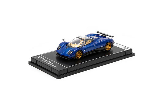 Poster Cars: Pagani Zonda F (Argentina Blue) - Hypercar League Collection 01