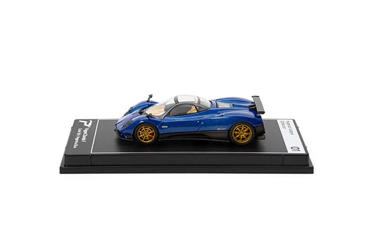 Poster Cars: Pagani Zonda F (Argentina Blue) - Hypercar League Collection 01