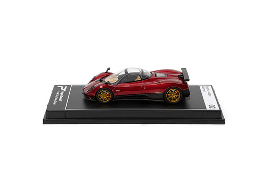 Poster Cars: Pagani Zonda F (Rosso Dubai) - Hypercar League Collection 02