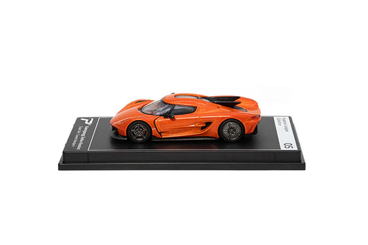 Poster Cars: Koenigsegg Jesko Absolut (Sweetie Mandarin) - Hypercar League Collection 05