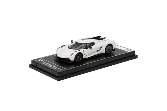 Poster Cars: Koenigsegg Jesko Absolut (Crystal White) - Hypercar League Collection 06