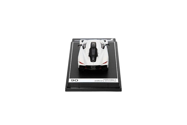 Poster Cars: Koenigsegg Jesko Absolut (Crystal White) - Hypercar League Collection 06